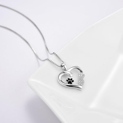 Althea™ | Paw, Heart & Infinity Necklace