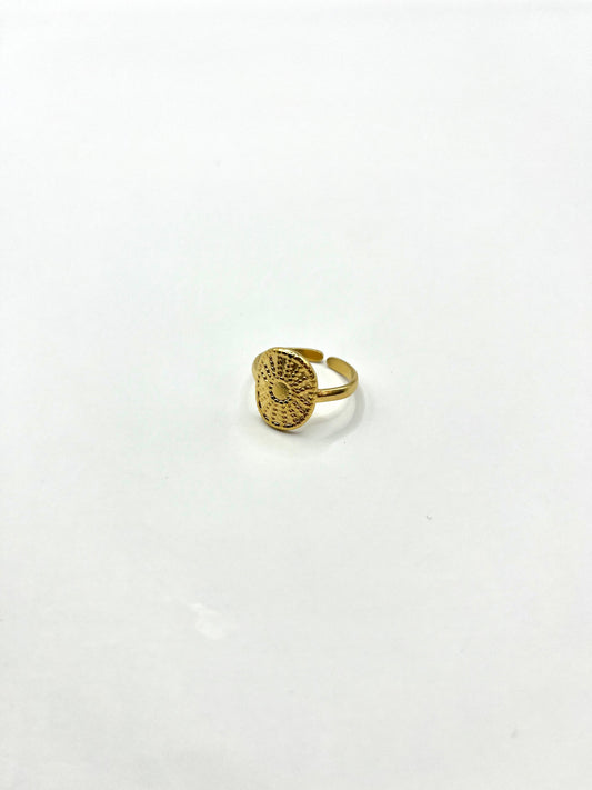 Marie Belle - chique ring met romeinse structuur